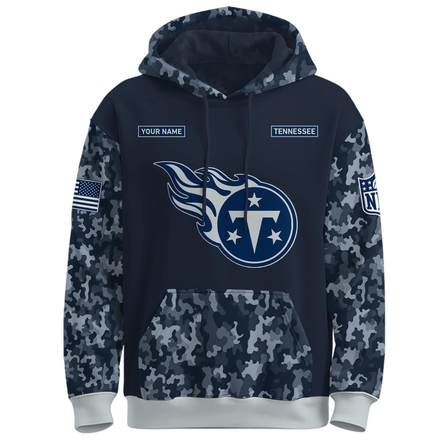 Tennessee Titans Navy 250th Birthday Hoodie Limited Edions