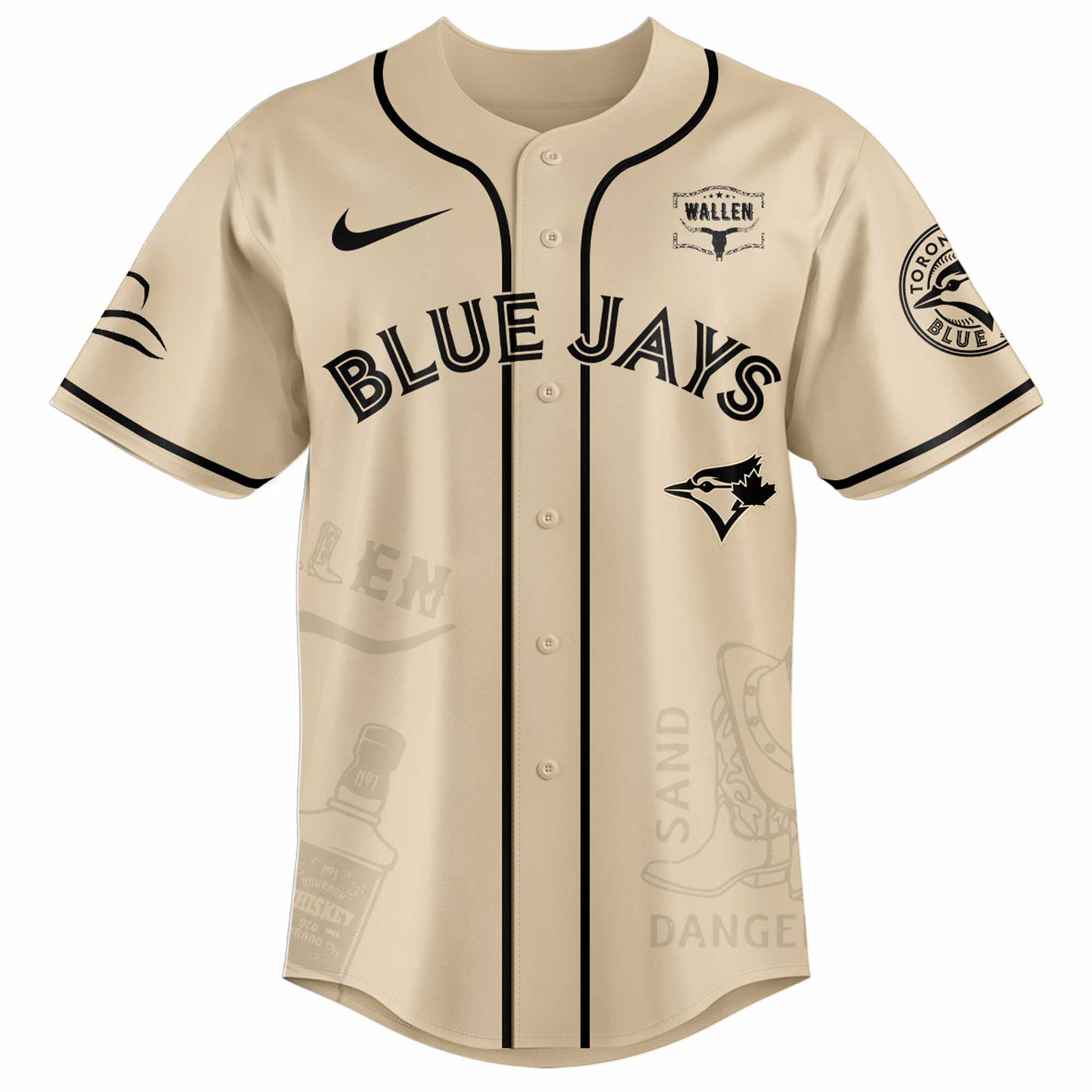 Toronto Blue Jays x Morgan Wallen Limited Edition 2025 Jersey