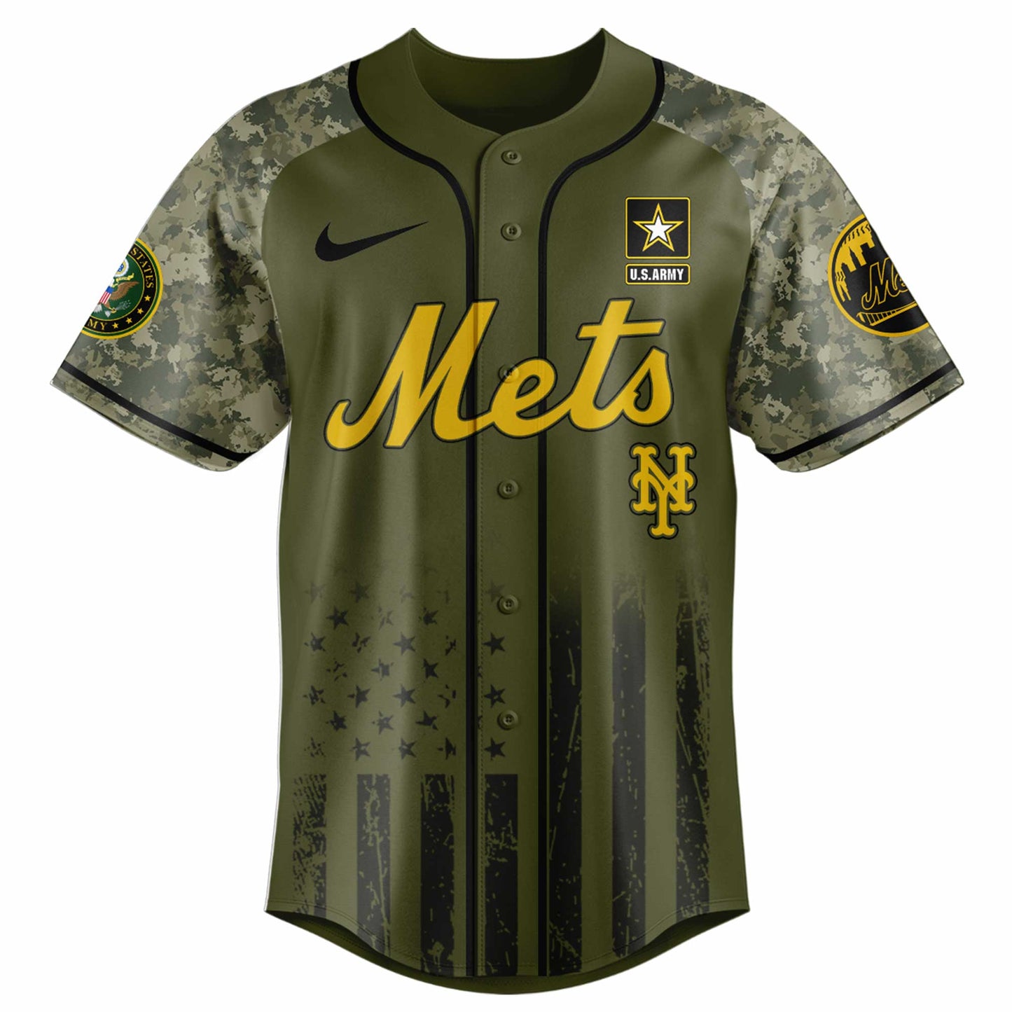 New York Mets MLB x 250 U.S. ARMY Jersey 03