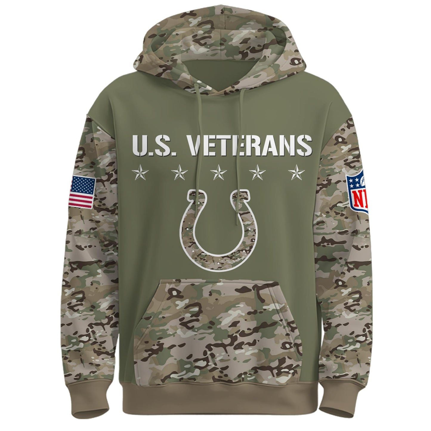 Indianapolis Colts - Veteran Day 2025 Hoodie Limited Edions