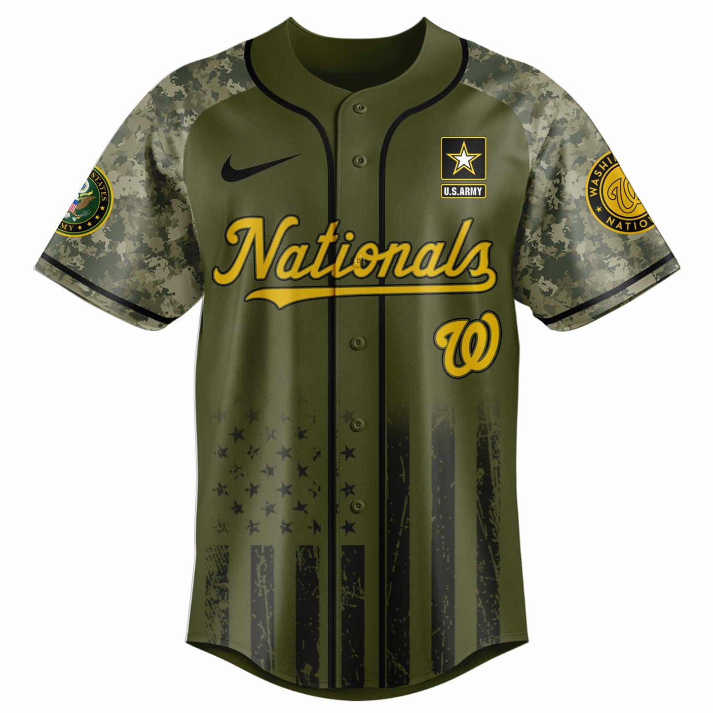 Washington Nationals MLB x 250 U.S. ARMY Jersey 03