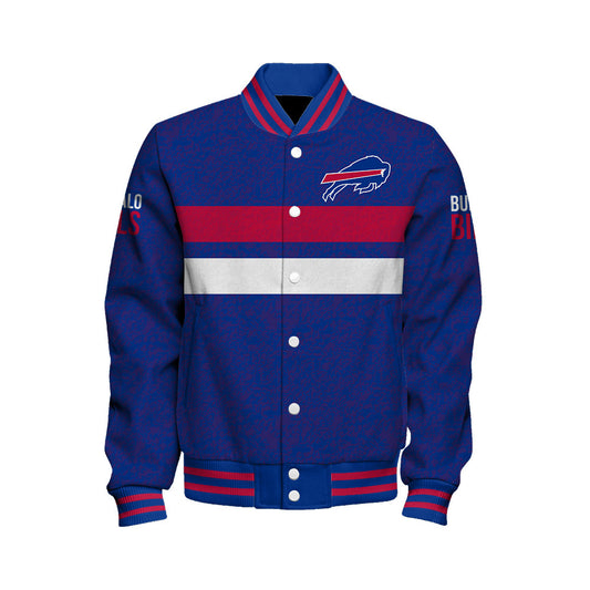 Buffalo Bills Football Team 2025 -26 Super Durable Unisex Varsity Jacket