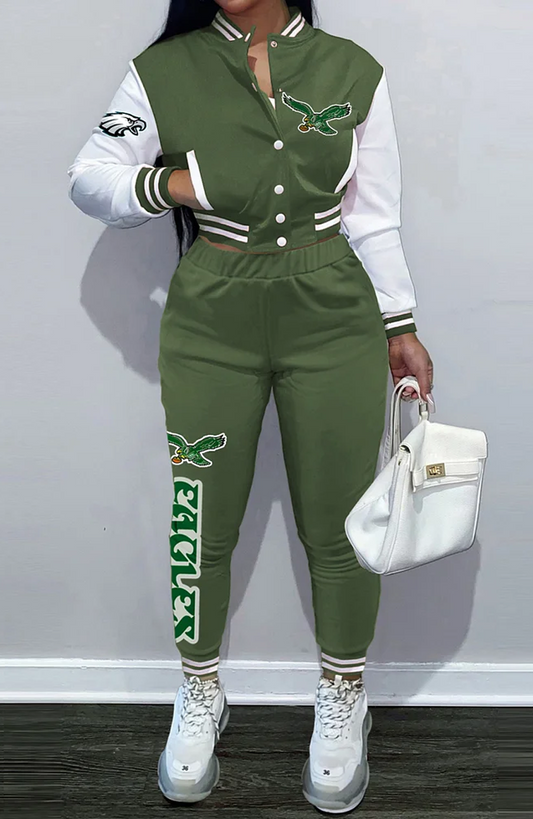 Philadelphia Eagles 2pcs Casual Set