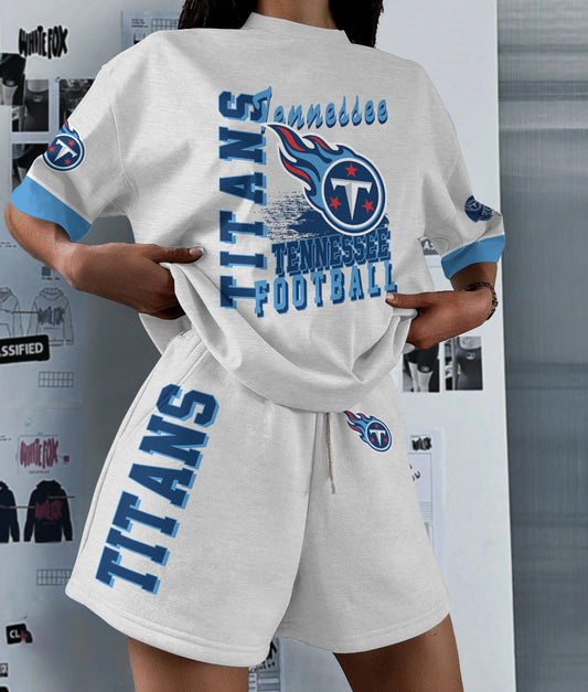 Tennessee Titans Limited Edition Women's T-Shirt & Short Set