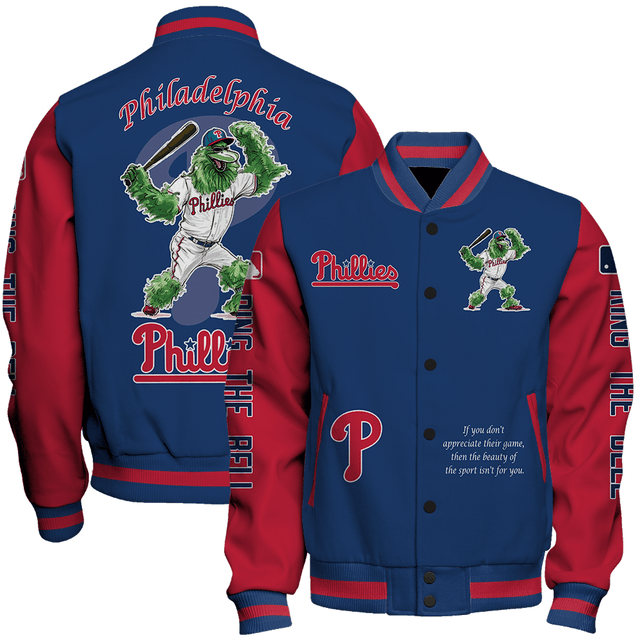 Philadelphia Phillies Major League Baseball Unisex Varsity Jacket