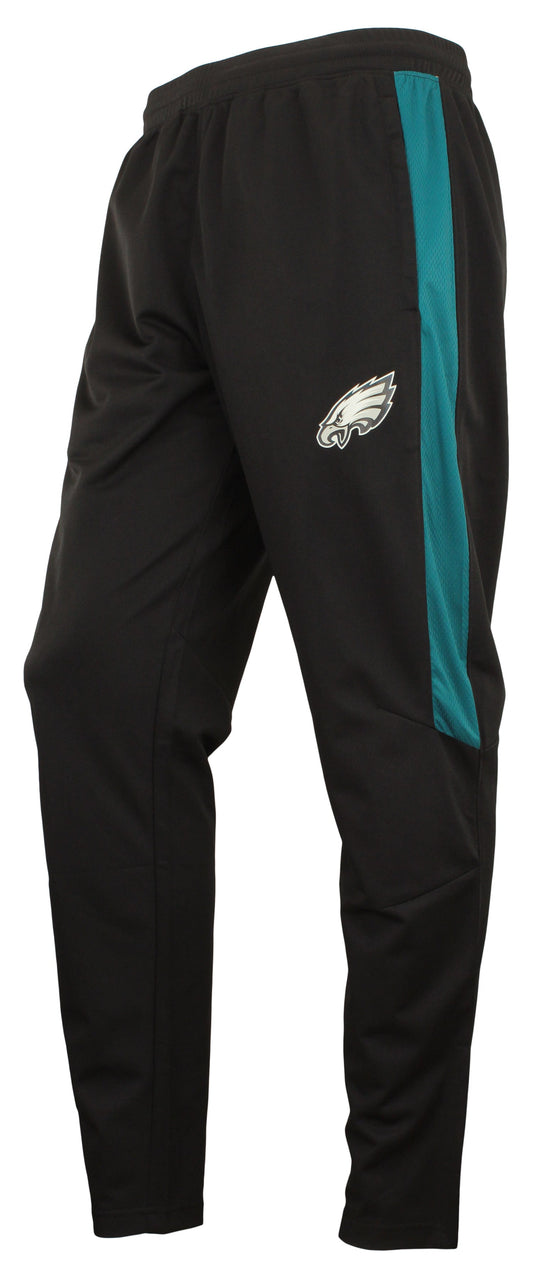 Zubaz NFL Football Men's Philadelphia Eagles Athletic Track Pant