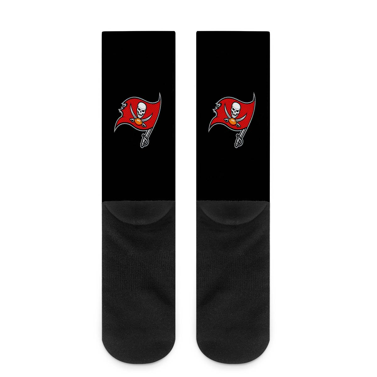 Tampa Bay Buccaneers For Bare Feet Crew Socks