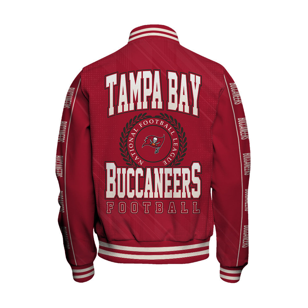 Tampa Bay Buccaneers Football Team 2025 - 26 Personality, Outstanding Unisex Varsity Jacket