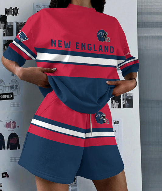 New England Patriots Limited Edition Women's T-Shirt & Short Set