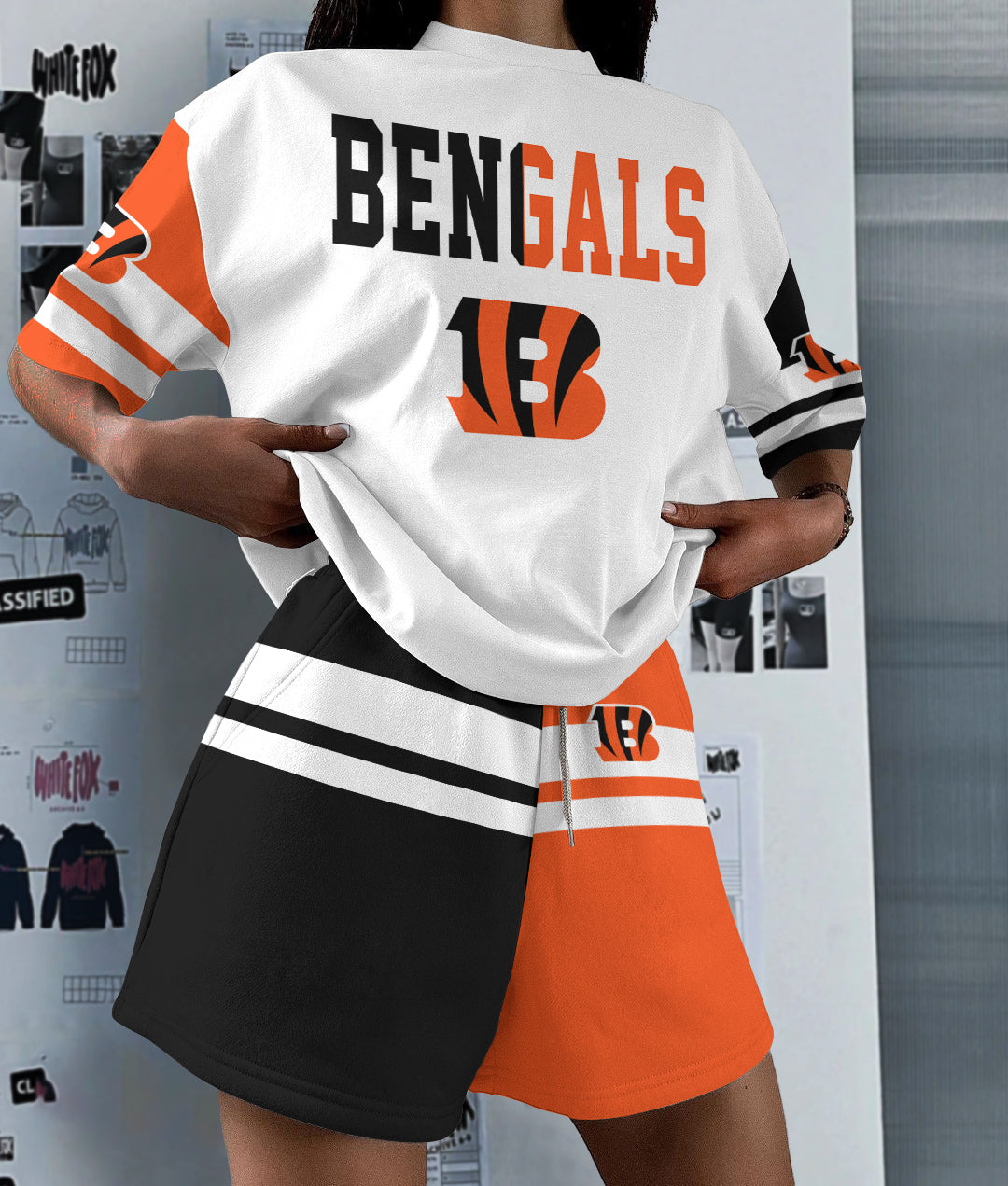 Cincinnati Bengals Limited Edition Women's T-Shirt & Short Set