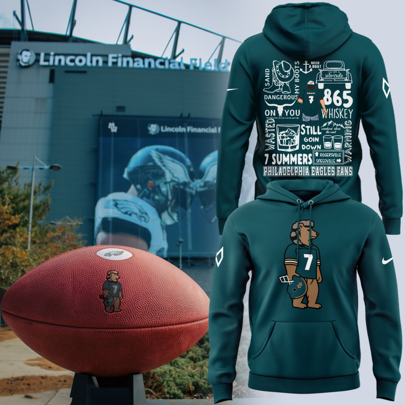 Limited Edition Philadelphia Eagles x Morgan Wallen Hoodie