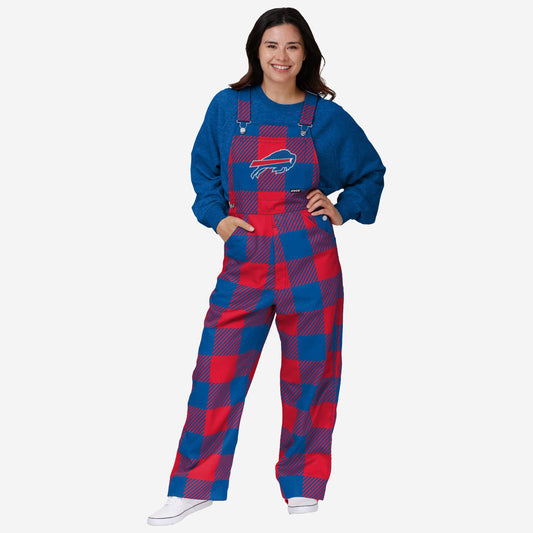 New Womens Plaid Bib Overalls