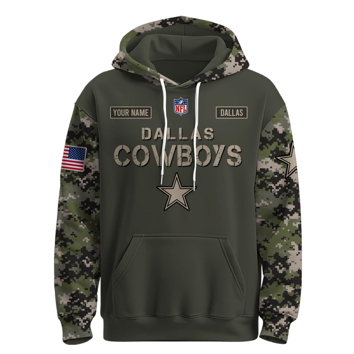D Cowboys x Veteran Hoodie Limited Edition