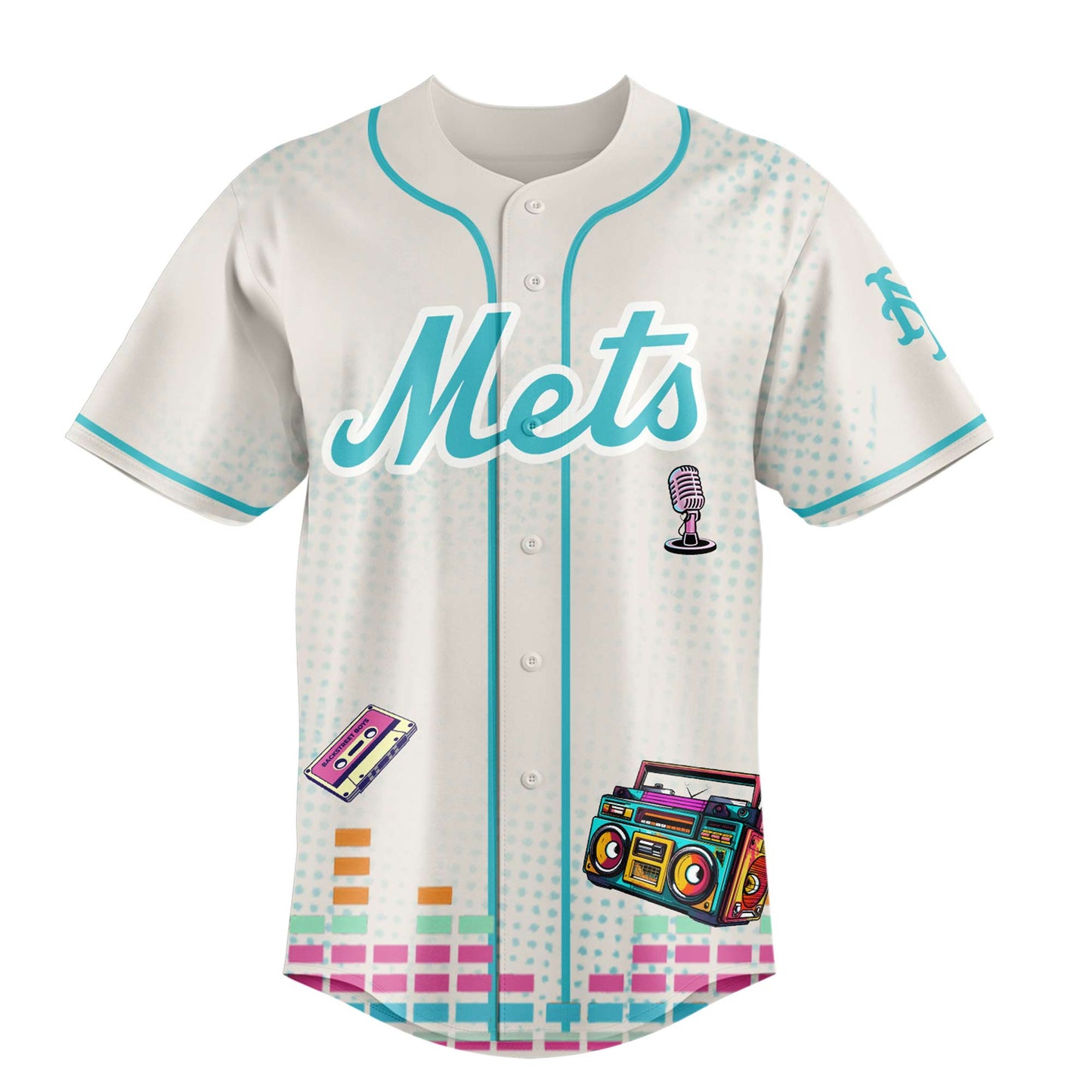 NYM “Into the Millennium” Retro Remix Baseball Jersey