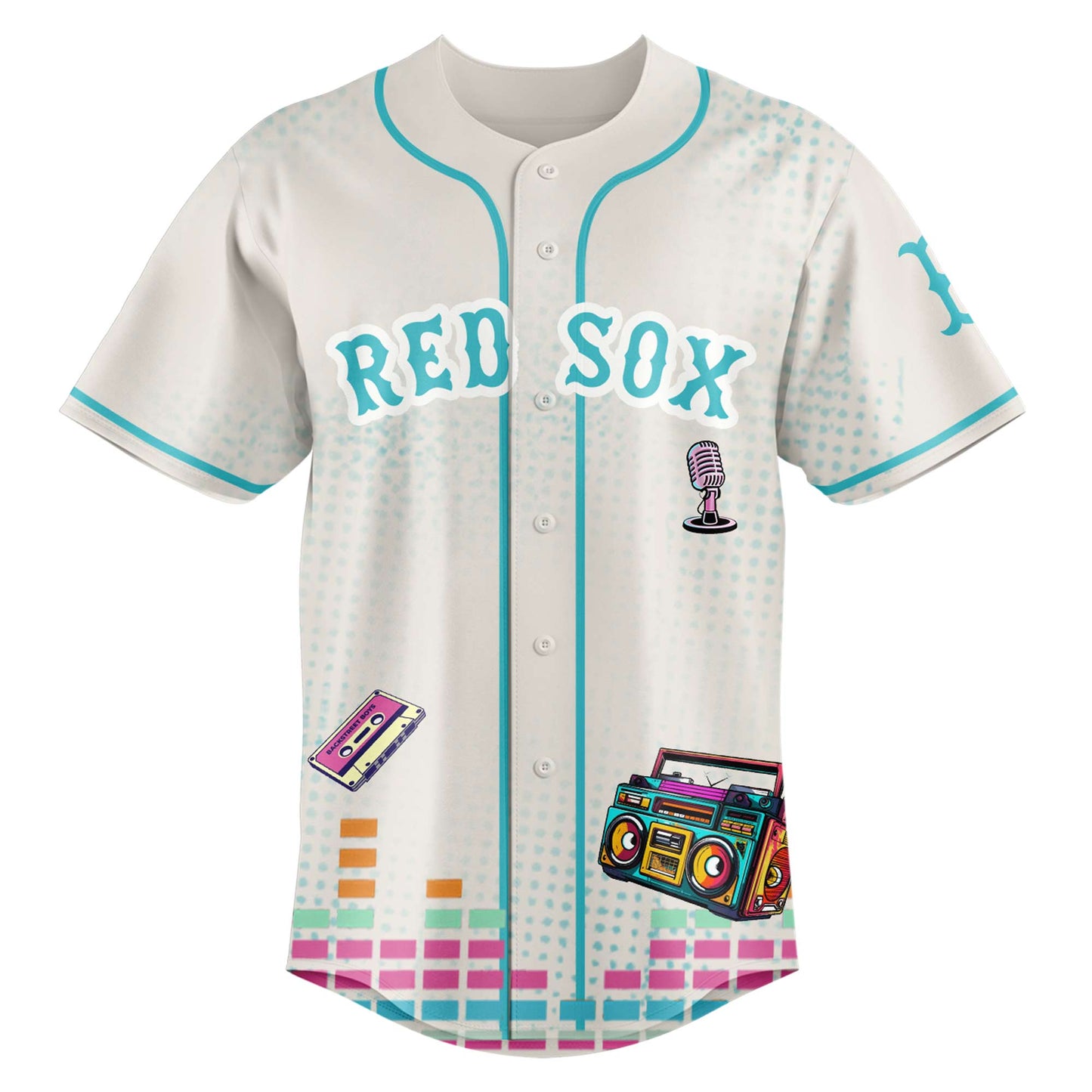 BOS “Into the Millennium” Retro Remix Baseball Jersey