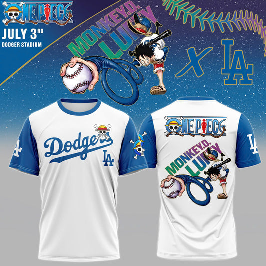 ONE PIECE Night with the Los Angeles tshirt