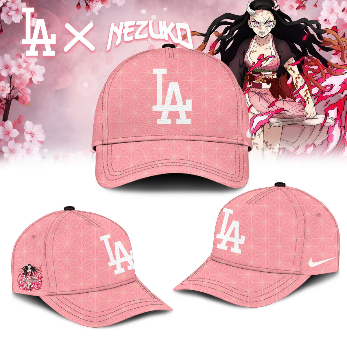 LA vs Demon slayer Kamado Nezuko JERSEY