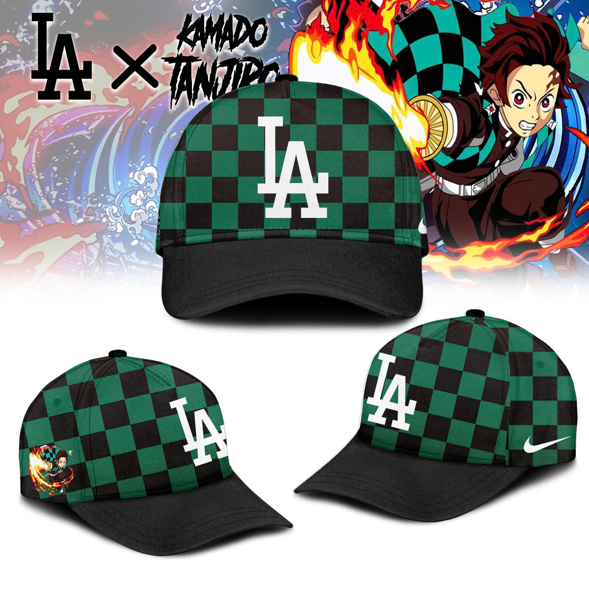 LA vs Demon slayer Kamado Tanjiro Tshirt