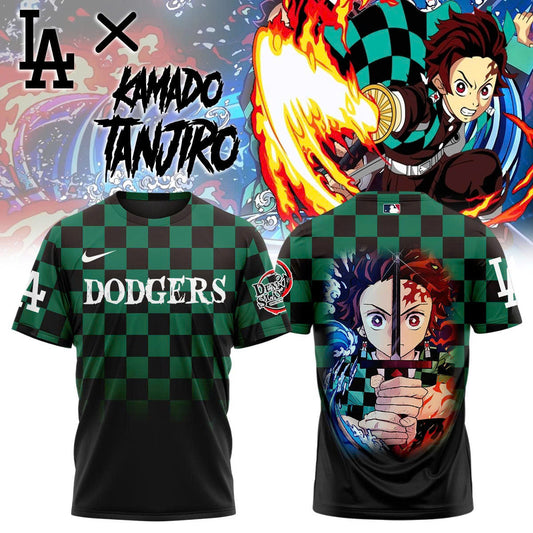 LA vs Demon slayer Kamado Tanjiro Tshirt
