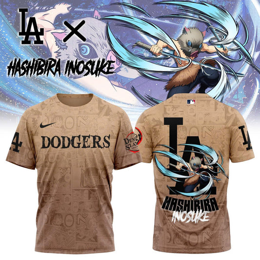 LA vs Demon slayer Hashibira Inosuke Tshirt