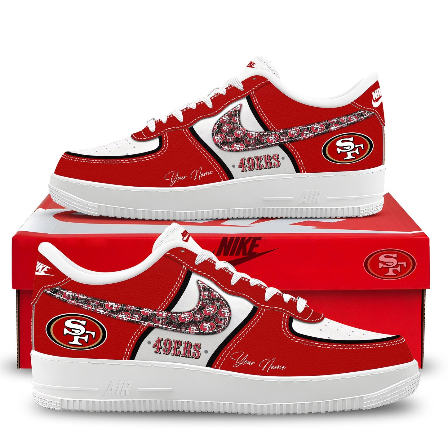 San Francisco 49ers AF1 Premium New Shoes 2025