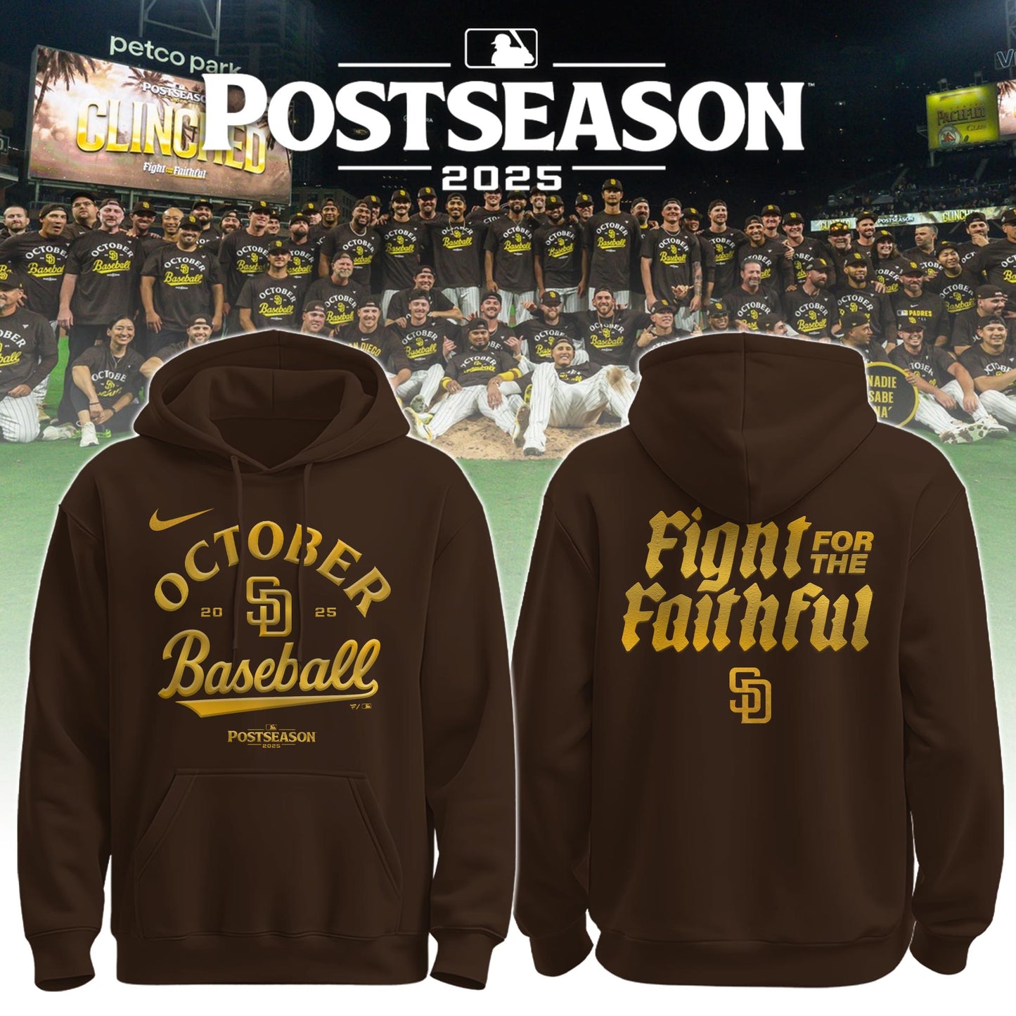 Padres Postseason 2025 Hoodie