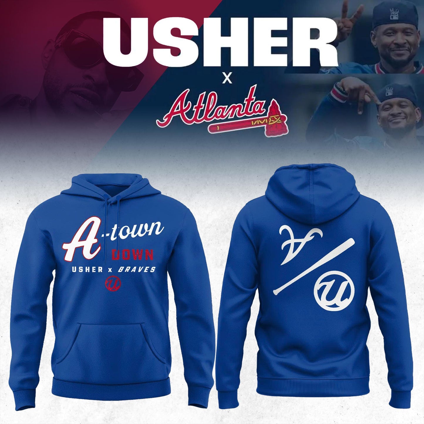 Atlanta Braves x Usher Night 2025 Hoodie