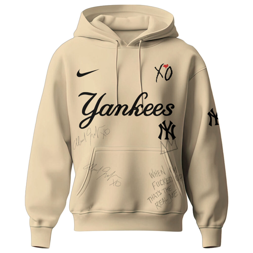 New York Yankees x The Weeknd After Hours Til Dawn Hoodie Limited Edition