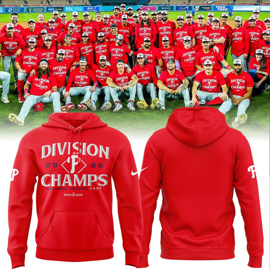 Philadelphia Phillies BACK-TO-BACK NL EAST CHAMPIONS Hoodie