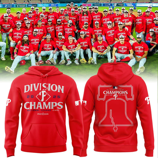 Philadelphia Phillies BACK-TO-BACK NL EAST CHAMPIONS Hoodie