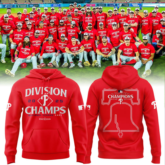 Philadelphia Phillies BACK-TO-BACK NL EAST CHAMPIONS Hoodie