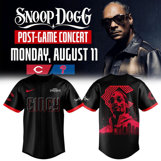 Cincinnati Reds x Snoop Dogg Post-game concert Jersey