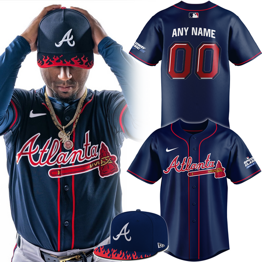 Atlanta Braves 2025 MLB Speedway Classic Jerseys
