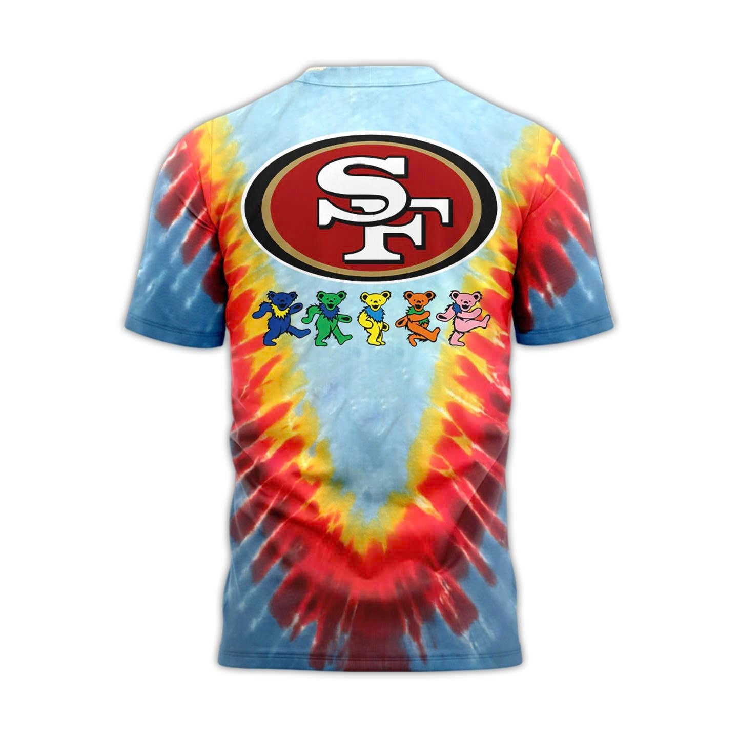 San Francisco 49ers x Grateful Dead T-Shirt 2025