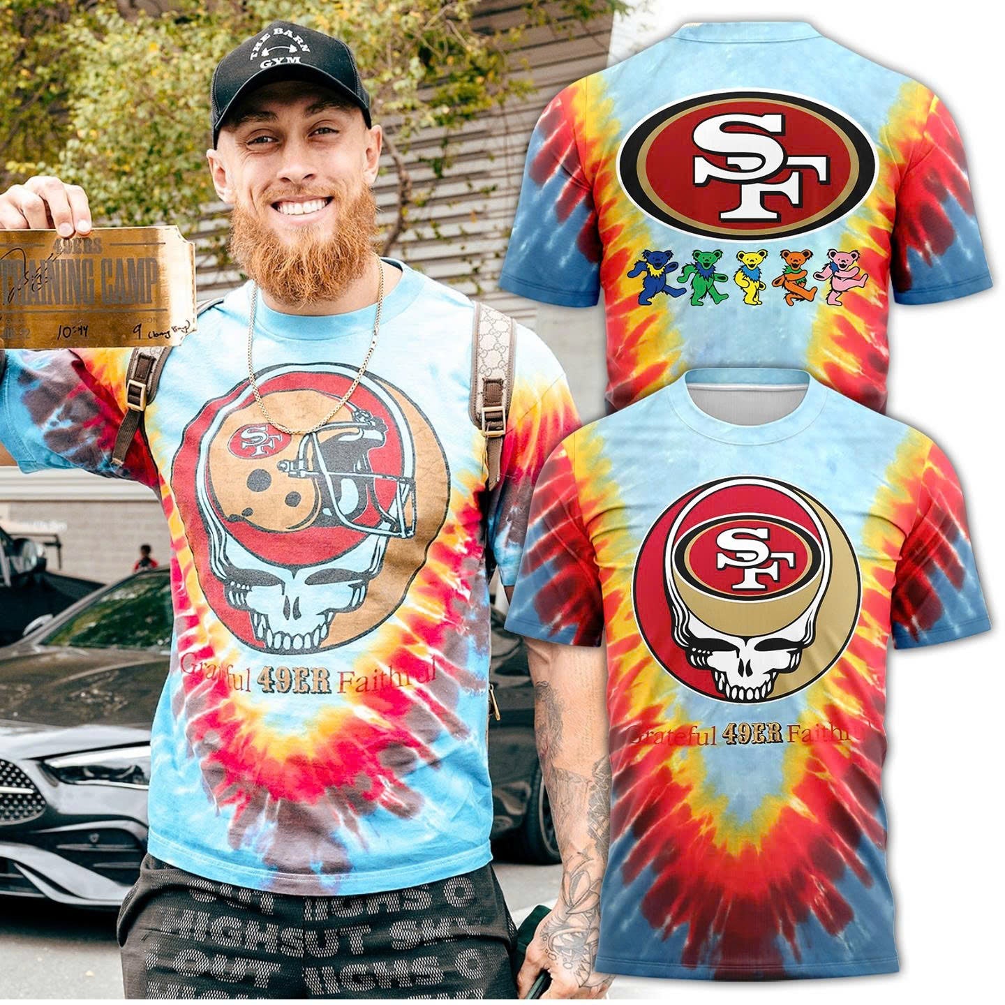 San Francisco 49ers x Grateful Dead T-Shirt 2025