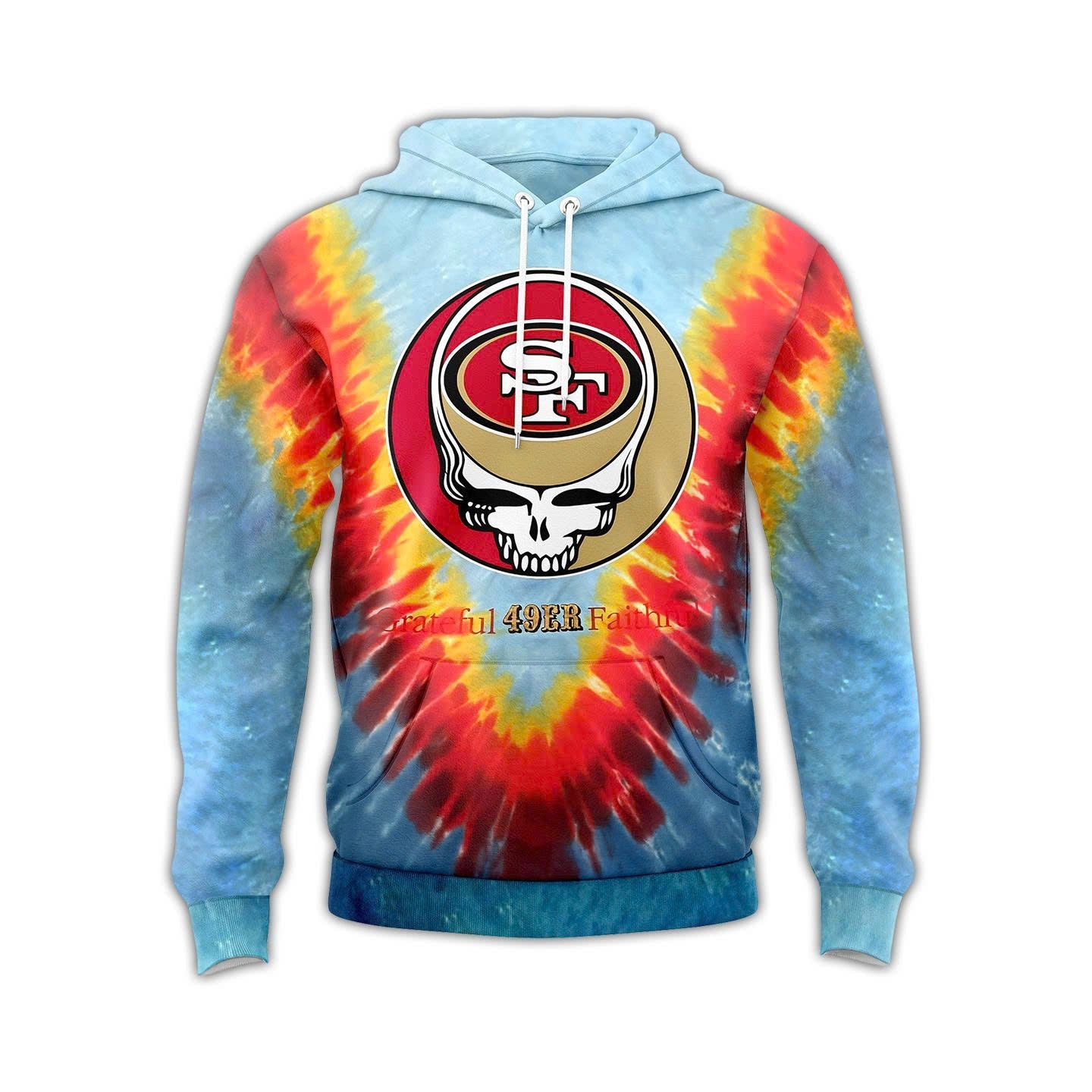 San Francisco 49ers x Grateful Dead Hoodie 2025