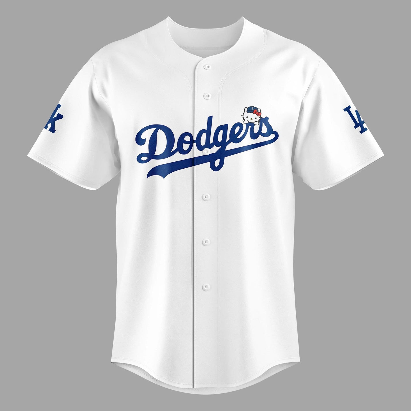 Special LA Dodgers x HELLO KITTY AND FRIENDS Night Jersey