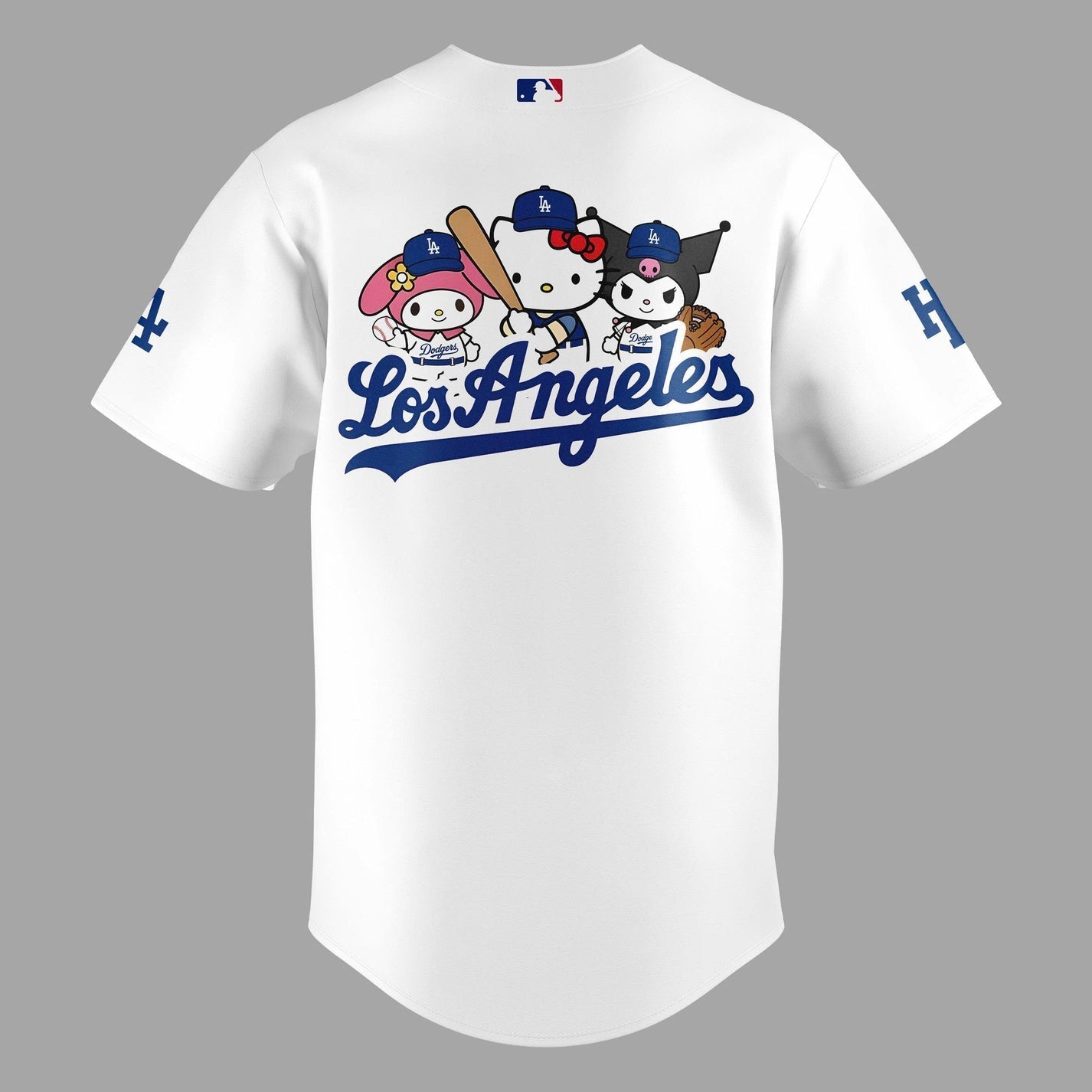Special LA Dodgers x HELLO KITTY AND FRIENDS Night Jersey
