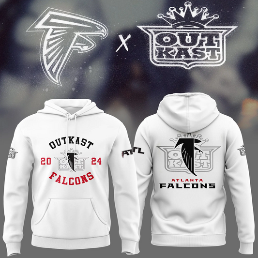 Atlanta Falcons x OutKast White Hoodie v1