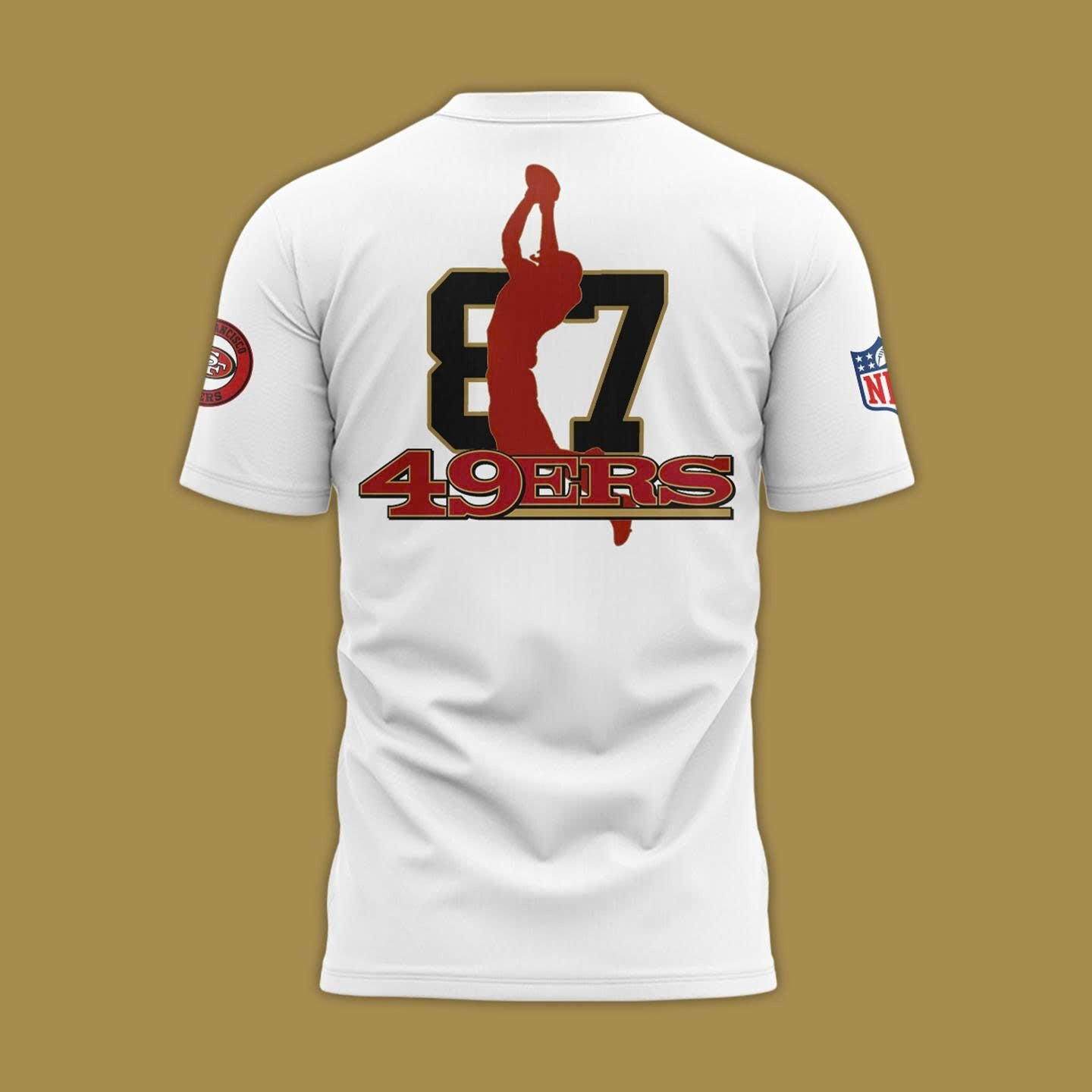 Brent Jones San Francisco 49ers"HONORING THE LEGACY OF DWIGHT CLARK" T-Shirt 2025