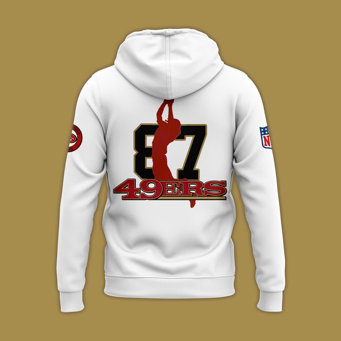 Brent Jones San Francisco 49ers"HONORING THE LEGACY OF DWIGHT CLARK" Hoodie 2025