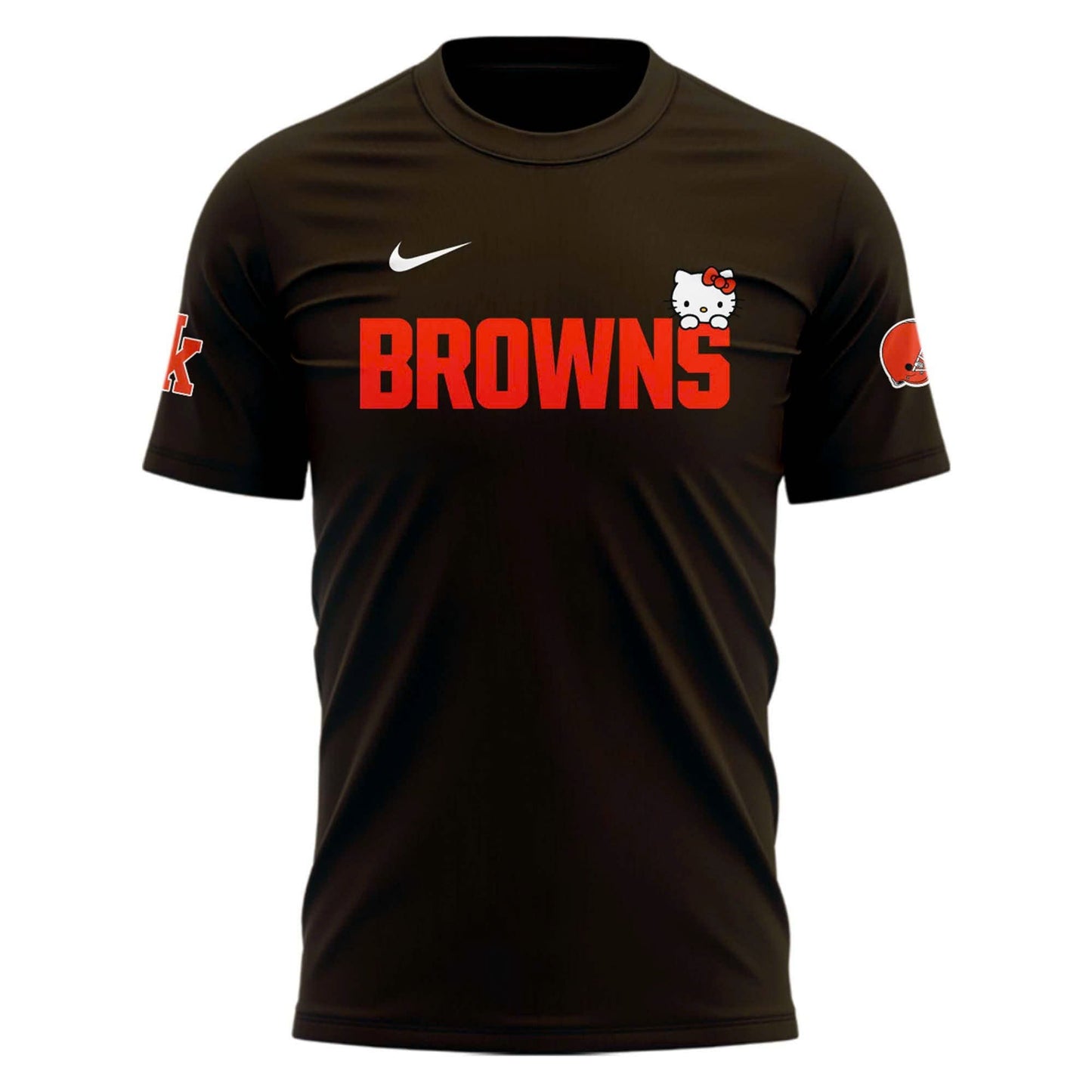 Special New Browns x Hello Kitty Tshirt 2025