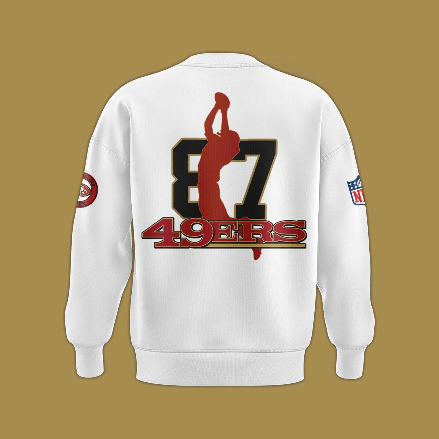 Brent Jones San Francisco 49ers"HONORING THE LEGACY OF DWIGHT CLARK" Sweatshirt 2025