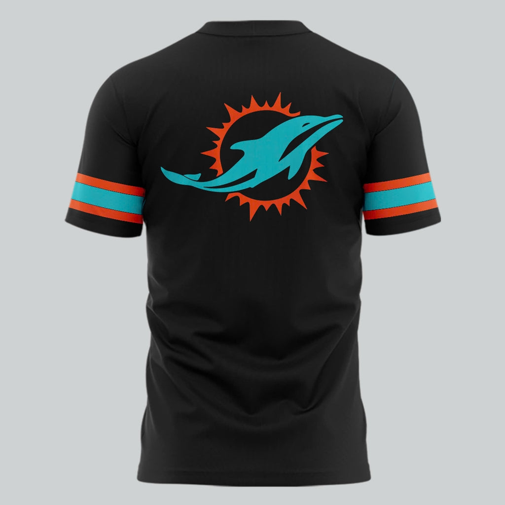 Special New Alternate Rivalry Uniform In Black Miami Wordmark Tshirt