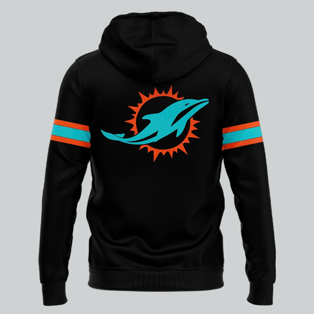 Special New Alternate Rivalry Uniform In Black Miami Wordmark Hoodie