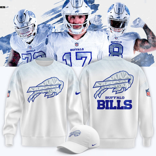 Buffalo Bills Rivalries 2025 Sweatshirt-White