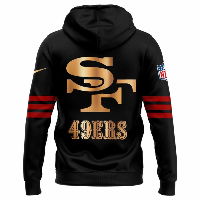 San Francisco 49ers Unveil Rivalry Uniform Hoodie 2025 Black