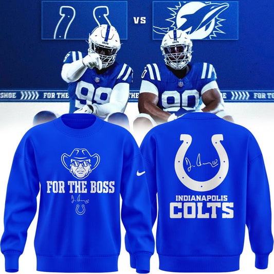 Limited Edition Indianapolis Colts “For the Boss” Sweat