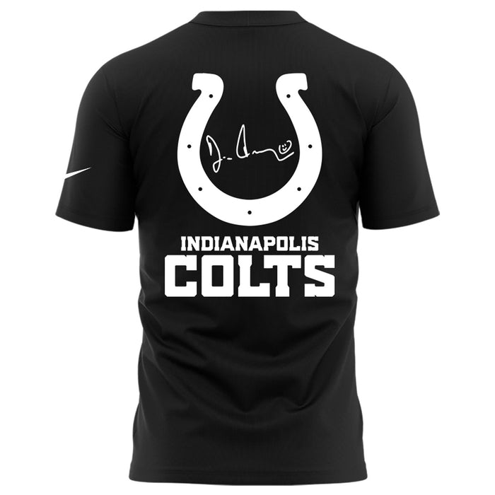 Limited Edition Indianapolis Colts “For the Boss” Black Tshirt