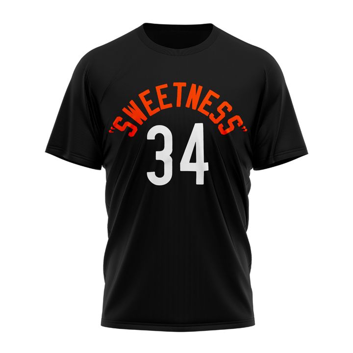 Chicago Bears "Sweetness" 34 T-Shirt (Black)